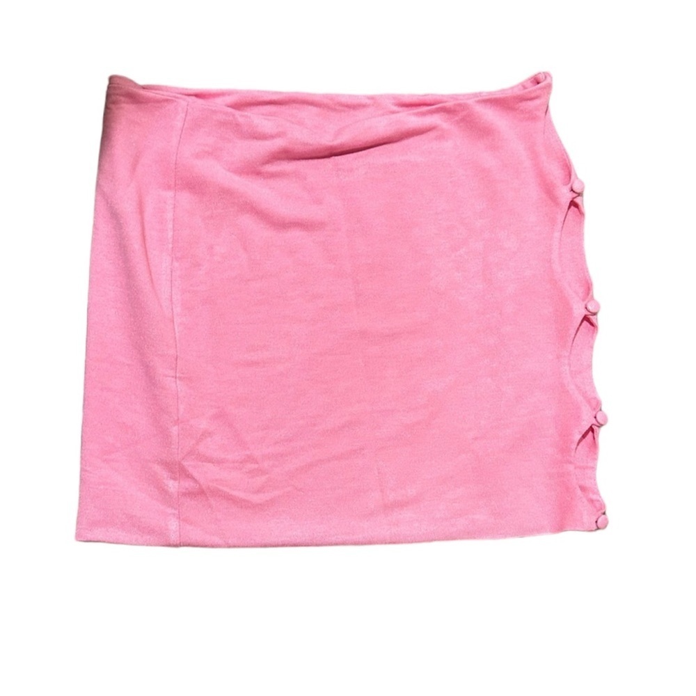 Princess Polly JORDE KNIT MINI SKIRT PINK - Picture 8 of 9